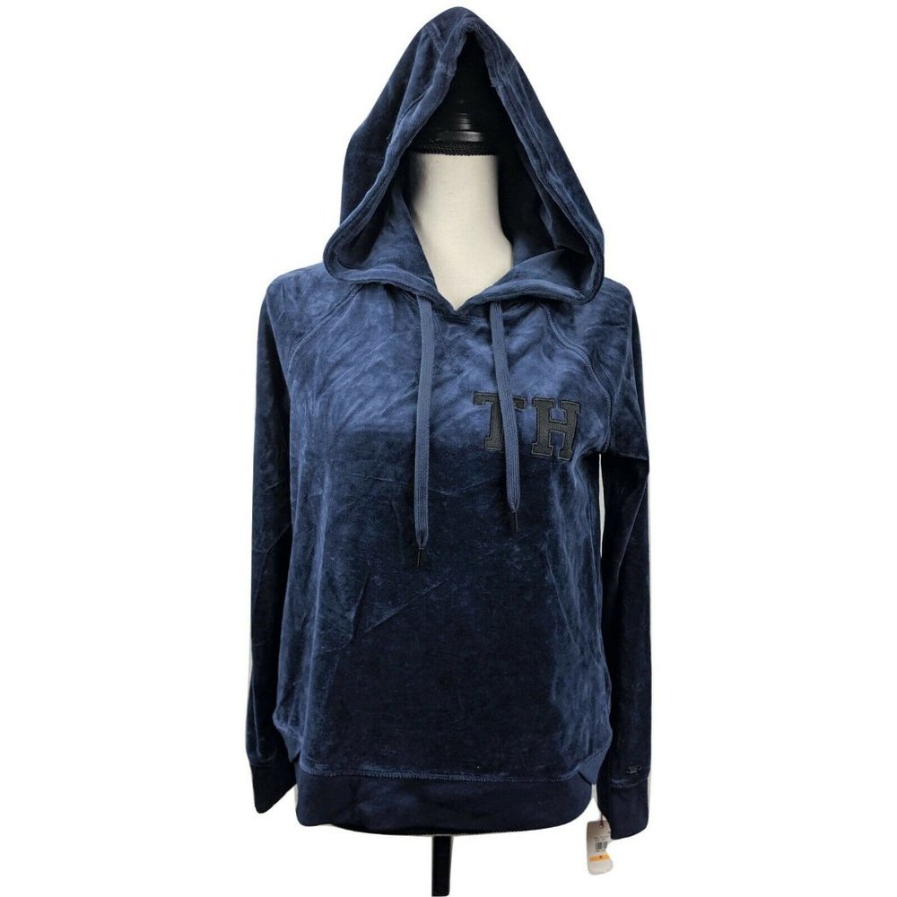 Tommy Hilfiger SML Velvet Logo Pullover Sweater
